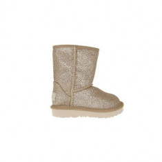 Bocanci Copii UGG Classic Short II Glitter 1098491TGOLD foto