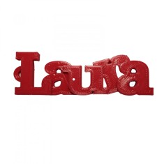 Breloc personalizat cu numele Laura