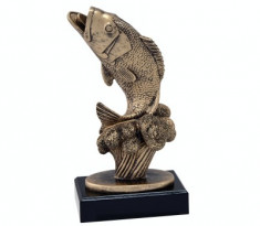 Figurina Peste (pescuit) din rasina, 25 cm foto