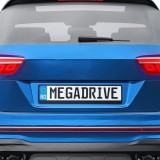 Cumpara ieftin Suport Numar Inmatriculare Rigleta Tip 2 Set, Mega Drive