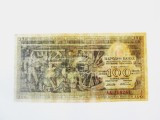 Rară! Iugoslavia 100 Dinara 1953,bancnota din imagini la cel mai mic preț