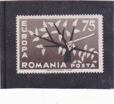 Spania/Romania, Exil romanesc, em. a XXX-a, Europa 1962, col. dant.1962, MNH. foto