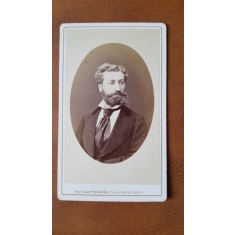 Fotografie tip CDV, G.Dragomireanu, 1873