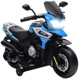 AIYAPLAY Motocicletă Electrică pentru Copii 18-36 Luni, 6V Motocicletă Electrică pentru Copii cu Roți Detașabile, Faruri, Muzică, 2.4 km/h Mini Motoci