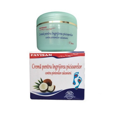 CREMA INGRIJIREA PICIOARELOR CONTRA PINTENILOR CALCANIENI 50ml FAVISAN foto