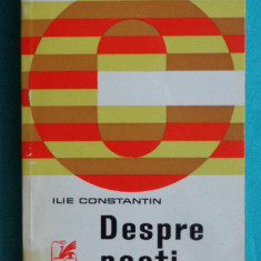 Ilie Constantin – Despre poeti ( critica literara )