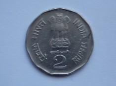 2 RUPEES 1999 INDIA foto