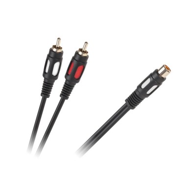 Adaptor RCA-2RCA m-t 0.2m HQ foto