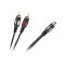 Adaptor RCA-2RCA m-t 0.2m HQ
