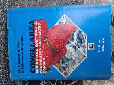 Congelarea produselor horticole vintage foto