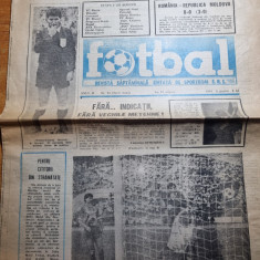 fotbal 22 august 1991-articol gica hagi,programul turului diviziei A