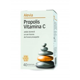 Propolis Vitamina C Alevia 40cpr foto
