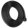Cablu incalzire si degivrare pentru tevi, acoperis, burlane, Lungime 15 m, 16-26 W/m, IP67, Reglare automata a temperaturii, Oem