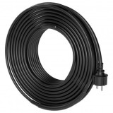 Cablu incalzire si degivrare pentru tevi, acoperis, burlane, Lungime 15 m, 16-26 W/m, IP67, Reglare automata a temperaturii, Oem