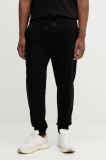 Armani Exchange pantaloni de trening din bumbac culoarea negru, uni, XM001299 AF20934