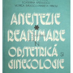 Panait Sîrbu (red.) - Anestezie. Reanimare în obstetrică și ginecologie (editia 1977)