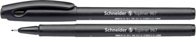 Liner Schneider 967, Varf Fetru 0.4mm - Negru foto