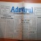 ziarul adevarul 28 februarie 1990-articol despre insula mare a brailei