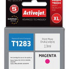 Cartus compatibil t1283 magenta pentru epson c13t12834010, premium activejet,