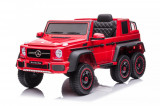 Cumpara ieftin Masinuta electrica Mercedes G63 6x6 400W 24V 7Ah Premium, culoare Rosu