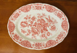 PLATOU DIN PORTELAN ENGLEZESC &quot;WINDSOR&quot; RIDGWAY STAFFORDSHIRE EST 1792- L28CM