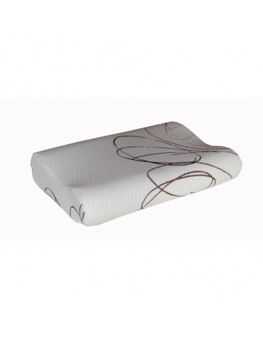 Perna anatomica cu memory SB 52x32 cm, husa detasabila, tricot