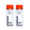 Pachet 2 x Vopsea Spray Brilliante Portocaliu Pur RAL 2004 400 ml