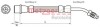 Conducta / cablu frana PEUGEOT 407 SW (6E) (2004 - 2016) METZGER 4111108
