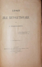 1848 ZILE REVOLUTIONARE - C . COLESCU - VARTIC foto