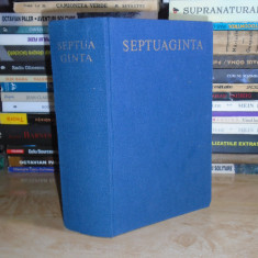 SEPTUAGINTA * EDITIT ALFRED RAHLFS , EDITIO MINOR * 2 VOL. ( IN LIMBA GREACA ) #