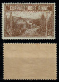 Posta locala Paltinis Hohe Rinne Sibiu timbru 3 heller din 1910 nestampilat MNH