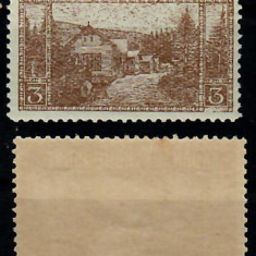 Posta locala Paltinis Hohe Rinne Sibiu timbru 3 heller din 1910 nestampilat MNH