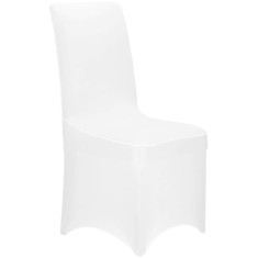 Husa pentru scaune de evenimente, marime universala, poliester si spandex, alb Household NewTrend