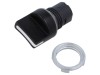 Comutator rotativ 22mm EAO Poz.i stab 4 negru fără IP65 46