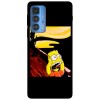 Husa compatibila cu Motorola G20 model Bart Simson, Silicon, TPU, Viceversa, Transparent, Carcasa