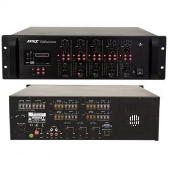 MIXER CU AMPLIFICARE 70V-100V 4X120W foto