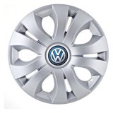 Set 4 Capace Roti, potrivite jantelor de R14, Compatibil Cu Volkswagen, model top crom