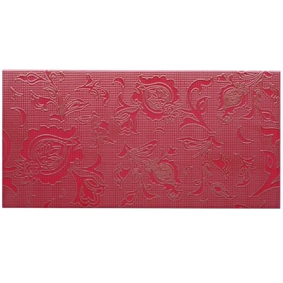 Placa Decor Dfc Creative Rojo 25X50 Cm foto