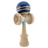 Kendama X Originala RAINBOW, Profesionala, Cyrax, Cupe Mari KING SIZE V3, Super Sticky, Gaura in Baza, Rulment Metalic, din lemn 18 cm, Ata 55 cm, Alb