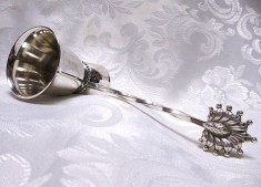 PAHAR ARGINTAT PLACAT CU ARGINT JIGGER PAHAR BAR MASURARE BAUTURA 25 SI 50 ML
