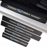 Set protectii prag autocolante Carbon - GEELY