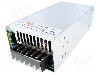Alimentator SMPS, 24V DC, 27A, 648W, MEAN WELL - MSP-600-24
