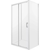 Zoom P 100x80 cabină de duș pătrată fără tavă