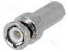 Conector BNC, {{Impedan&amp;#355;a de unda}}, tata, {{Placare contact}}, {{Producator}} -