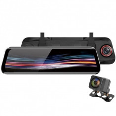 Camera Auto Dubla Oglinda iUni Dash T11+, Touchscreen, Display 9.66 inch, Full HD, Night Vision, by Anytek foto