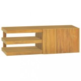 Cumpara ieftin Dulap pentru baie de perete, 90x40x30 cm, lemn masiv de tec