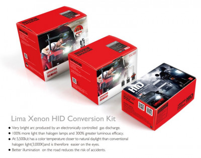 Kit conversie xenon Limastar 55w OEM pornire instant 6000k - H-11 foto