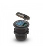 Adaptor 12V-24V USB 2.1A QC3.0 cu montare in locul brichetei auto cu voltmetru