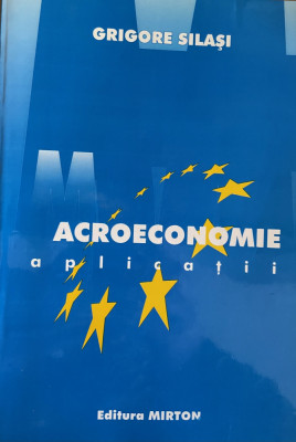 Acroeconomie aplicatii Grigore Silasi foto