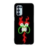 Husa compatibila cu Oppo Find X3 Lite model Angry Aku Samurai Jack, Silicon, TPU, Viceversa, Transparent, Carcasa